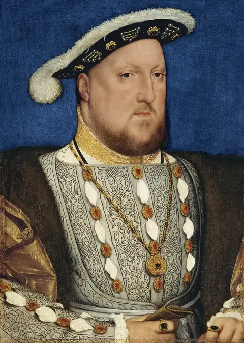 Retrato de Henrique VIII por Hans Holbein, o Jovem